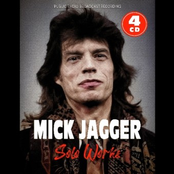 Mick Jagger - Solo Works (Public Radio Broadcast Recording) - 4CD DIGIPAK