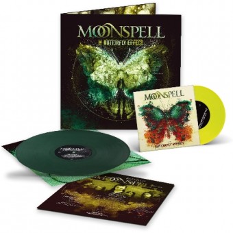 Moonspell - The Butterfly Effect - LP gatefold coloured  + 7" coloured