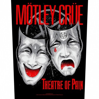 Mötley Crüe - Theatre Of Pain - BACKPATCH