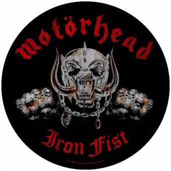 Motorhead - Iron Fist - BACKPATCH