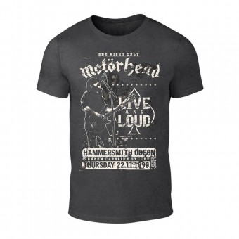 Motorhead - Live And Loud - T-shirt (Men)
