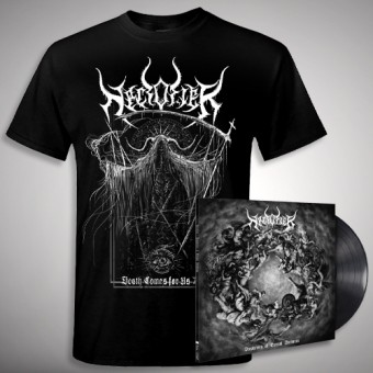 Necrofier - Prophecies of Eternal Darkness [bundle] - LP gatefold + T-shirt bundle (Men)