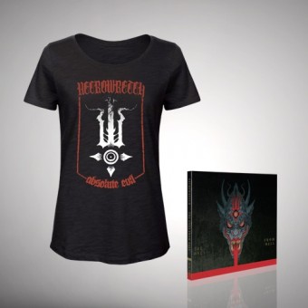 Necrowretch - Bundle 3 - CD DIGIPAK + T-shirt bundle (Women)