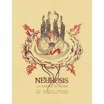 Neurosis - Neurosis Con Karma To Burn - Screen print