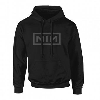 Nine Inch Nails - Classic Grey Logo - Hooded Sweat Shirt (Men)