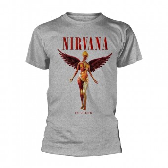 Nirvana - In Utero (sport grey) - T-shirt (Men)