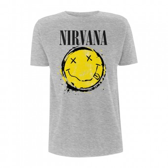 Nirvana - Smiley Splat - T-shirt (Men)