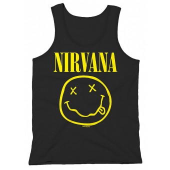 Nirvana - Smiley Vest - T-shirt Tank Top (Men)