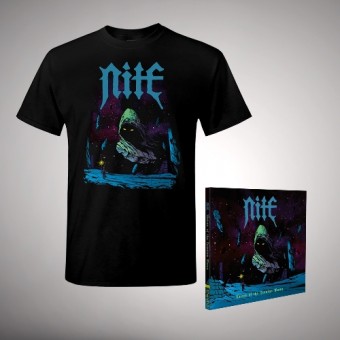 Nite - Voices of the Kronian Moon [bundle] - CD DIGIPAK + T-shirt bundle (Men)