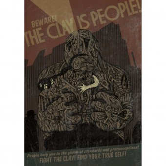 Beware! The Clay Is People! - Poster