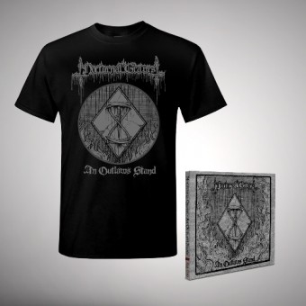 Nocturnal Graves - An Outlaw's Stand [bundle] - CD DIGIPAK + T-shirt bundle (Men)