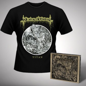 Nocturnal Graves - Bundle 1 - CD DIGIPAK + T-shirt bundle (Men)