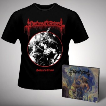 Nocturnal Graves - Satan's Cross - CD DIGIPAK + T-shirt bundle (Men)