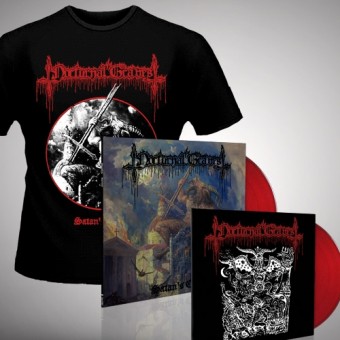 Nocturnal Graves - Satan's Cross - LP coloured + 10" vinyl coloured + T-shirt (Men)