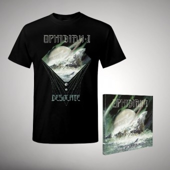 Ophidian I - Desolate [bundle] - CD Digibook + T-shirt Bundle (Men)