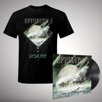 Ophidian I - Desolate [bundle] - LP gatefold + T-shirt bundle (Men)