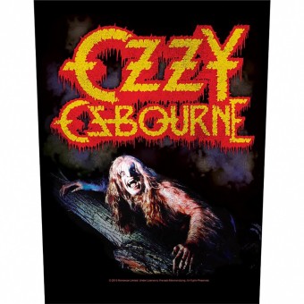Ozzy Osbourne - Bark At The Moon - BACKPATCH