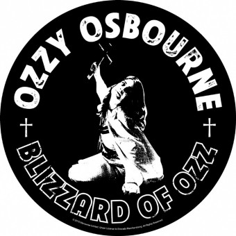 Ozzy Osbourne - Blizzard Of Ozz - BACKPATCH