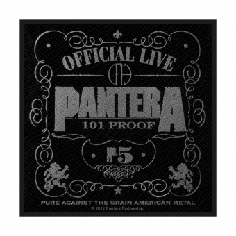 Pantera - Official Live 101 Proof - Patch