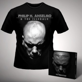 Philip H. Anselmo & The Illegals - Walk Through Exits Only - CD DIGIPAK + T-shirt bundle (Men)