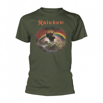 Rainbow - Rising Distressed (military green) - T-shirt (Men)