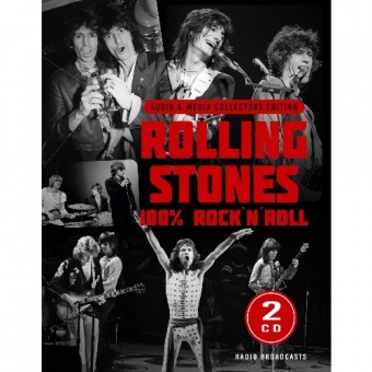 Rolling Stones - 100% Rock´n´Roll (Broadcasts Audio & Media Collectors Edition) - DOUBLE CD DIGIFILE