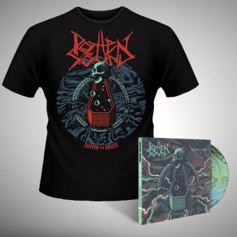 Rotten Sound - Suffer To Abuse - CD DIGIPAK + T-shirt bundle (Men)