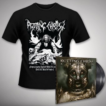Rotting Christ - AEALO - Double LP gatefold + T-shirt bundle (Men)