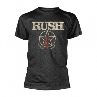 Rush - American Tour 1977 (dark heather) - T-shirt (Men)