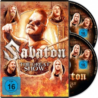 Sabaton - The Great Show - DVD + BLU-RAY