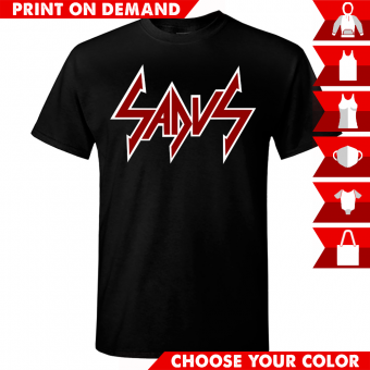 Sadus - Red And White Logo - Print on demand