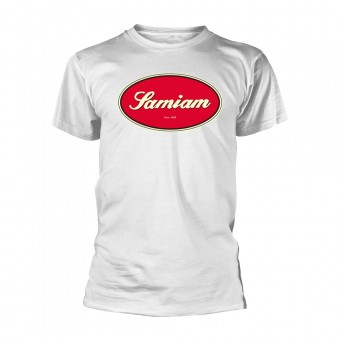 Samiam - Oval Logo - white (organic TS) - T-shirt (Men)