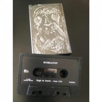Scumslaught - High On Death - Demo Tape 2020 - CASSETTE