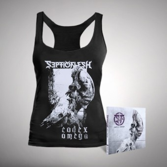 Septicflesh - Codex Omega - CD Digipak + T-shirt Tank Top bundle (Women)