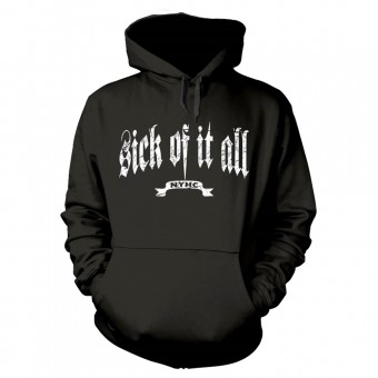 Sick Of It All - Logo - Hooded Sweat Shirt (Men)