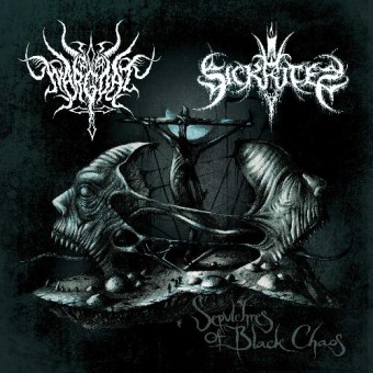 Sickrites / Wargoat - Sepulchres of Black Chaos - 7" vinyl