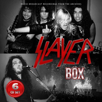 Slayer - Box (Radio Broadcast Recordings From The Archives) - 6CD DIGISLEEVE