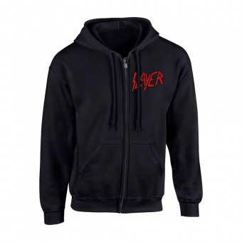 Slayer - Eagle - Hooded Sweat Shirt Zip (Men)