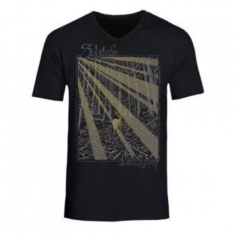 Solstafir - Berdreyminn [Gold Print] - T-shirt V-neck (Men)