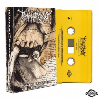 Thanatology - Grind Metalico Forense (Demo 2006) - CASSETTE COLOURED