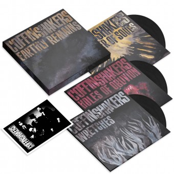 The Coffinshakers - Earthly Remains - 3x7" Vinyl Box Set
