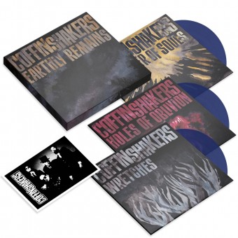 The Coffinshakers - Earthly Remains - 3x7" Vinyl Coloured Box Set