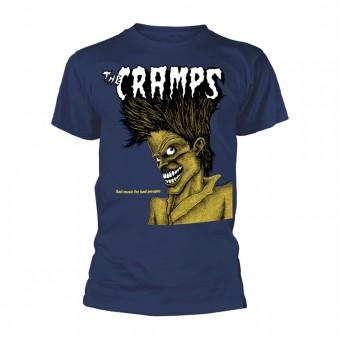 The Cramps - Bad Music For Bad People (navy) - T-shirt (Men)