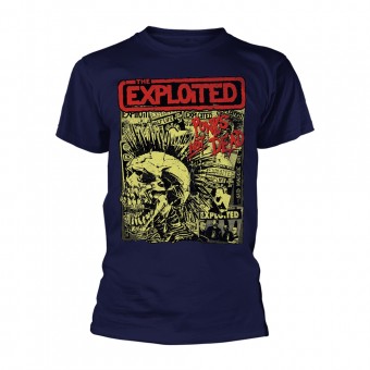 The Exploited - Punks Not Dead (navy) - T-shirt (Men)