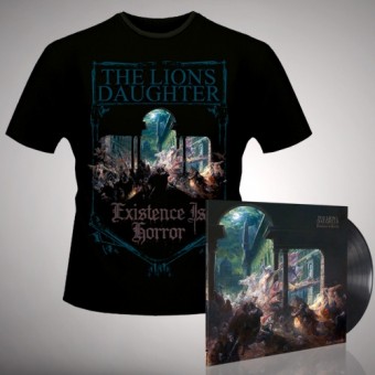 The Lion's Daughter - Existence Is Horror - LP gatefold + T-shirt bundle (Men)