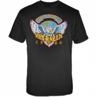 Van Halen - Tour of World 1984 - T-shirt (Men)