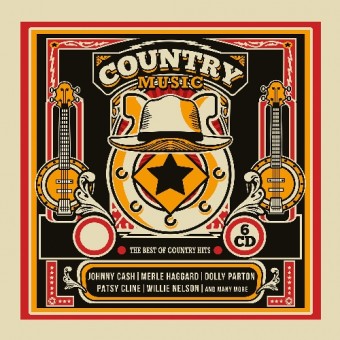 Various Artists - Country Music - The Best Of Country Hits - 6CD DIGISLEEVE