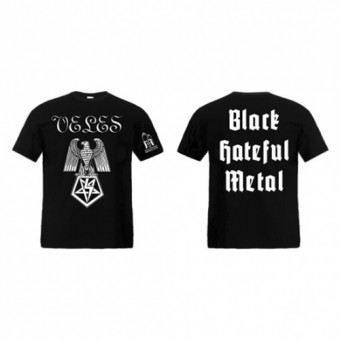 Veles - Black Hateful Metal - T-shirt (Men)