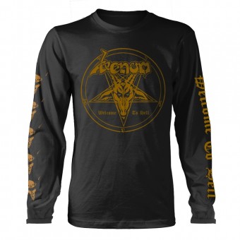 Venom - Welcome To Hell (gold) - Long Sleeve (Men)
