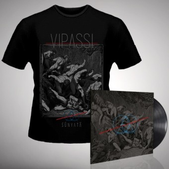 Vipassi - Sunyata - LP gatefold + T-shirt bundle (Men)